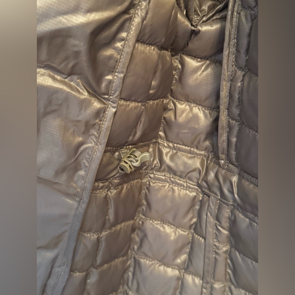 Womens The North Face TBALL HD PARKA MOCHA BROWN sz w large. - Picture 7 of 13